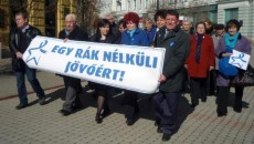 Kéknap Nyiregyházán 2014. márciusban - Fotó: Szabolcs-Szatmár-Beteg Megyei Sajtószolgálat